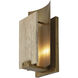 Ciana LED 9.75 inch Natural / Antique Brass Sconce Wall Light